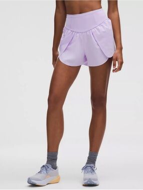 lululemon Go Further Super-High-Rise Split Short 3"